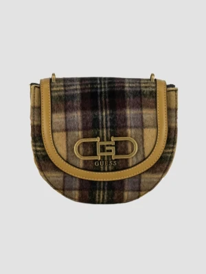 GUESS Brązowa torebka Fleet Mini