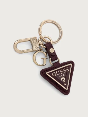 Guess brelok damski GILDA bordowy