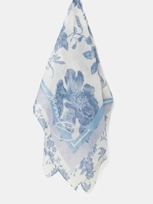Guess chusta BIANCA damska kolor niebieski wzorzysty W5GZ14 WFF70