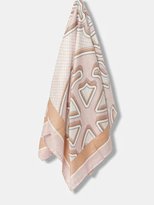Guess chusta KEFIAH damska kolor różowy wzorzysta AW5342 POL03