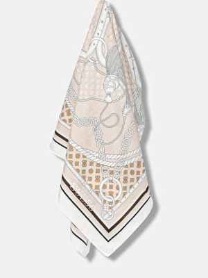 Guess chusta PHOEBE damska kolor beżowy wzorzysta AW5340 POL03