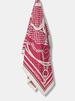 Guess chusta PHOEBE damska kolor różowy wzorzysta AW5340 POL03