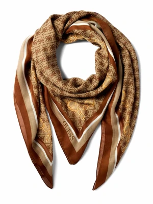 Guess Chusta w kolorze brązowym - 120 x 120 cm rozmiar: onesize