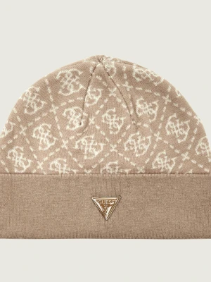 GUESS Czapka 4G | z dodatkiem wełny