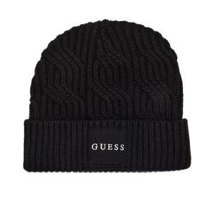 GUESS Czapka CABLE | z dodatkiem wełny