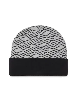 GUESS Czapka GEO BEANIE | z dodatkiem wełny