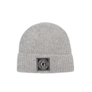 GUESS Czapka HUNTER RIBBED | z dodatkiem wełny
