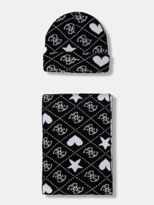 Guess czapka i szalik dziecięcy 2-pack