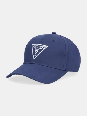 Guess czapka z daszkiem bawełniana