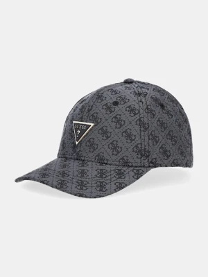 Guess czapka z daszkiem KATYA kolor szary AW5368 POL01