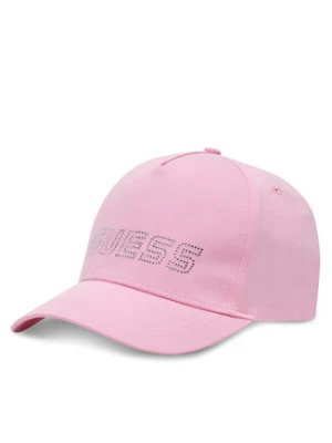 Guess Czapka z daszkiem V5GZ01 WO08O Różowy