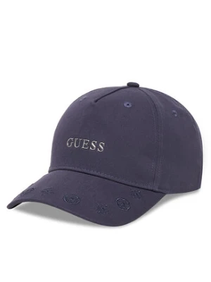 Guess Czapka z daszkiem V5YZ01 WFKN0 Granatowy