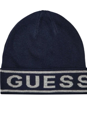 GUESS Czapka | z dodatkiem jedwabiu