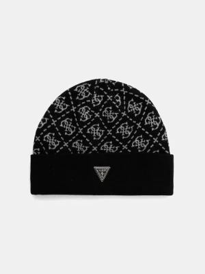Guess czapka z domieszką wełny 4G