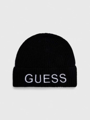Zdjęcie produktu Guess czapka z domieszką wełny