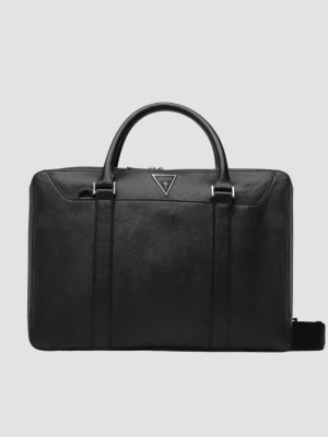 GUESS Czarna aktówka Parma