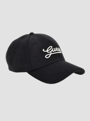 GUESS Czarna czapka z daszkiem Baseball Cap