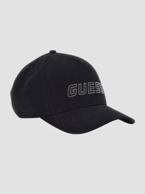 GUESS Czarna damska czapka z daszkiem