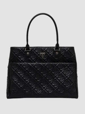 GUESS Czarna damska podróżna torebka Adelasia