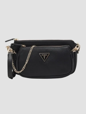 GUESS Czarna damska torebka 2 w 1 Noelle