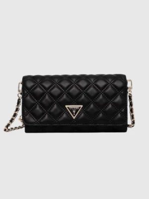 GUESS Czarna kopertówka damska Giully