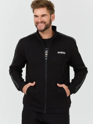 GUESS Czarna męska bluza Mickey Full Zip, Rozmiar L