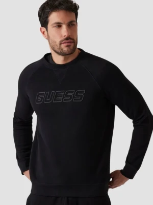 GUESS Czarna męska bluza New Aldwin, Rozmiar M