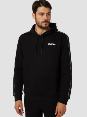 GUESS Czarna męska bluza z lampasami Mickey, Rozmiar XXL