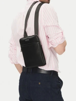 GUESS Czarna męska saszetka Milano