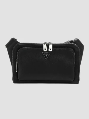 GUESS Czarna męska saszetka Milano Bumbag