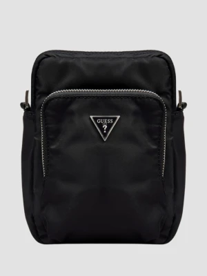 GUESS Czarna męska saszetka Roma