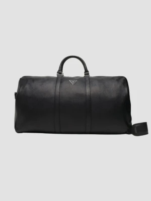 GUESS Czarna męska torba podróżna Milano