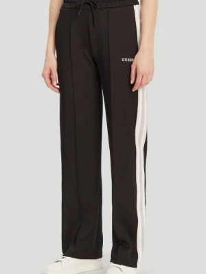 GUESS Czarne damskie dresowe spodnie Yarrow, Rozmiar XS