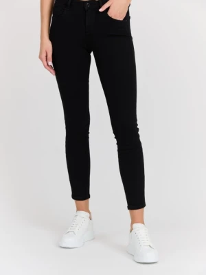 GUESS Czarne damskie jeansy Annette, Rozmiar 28
