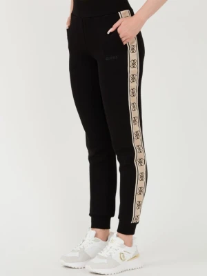 GUESS Czarne damskie spodnie dresowe Britney Jogger, Rozmiar S