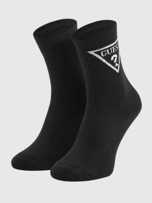 GUESS Czarne damskie sportowe skarpetki Ellen