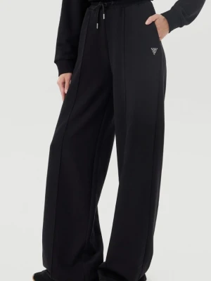 GUESS Czarne dresowe spodnie damskie Primula, Rozmiar XS