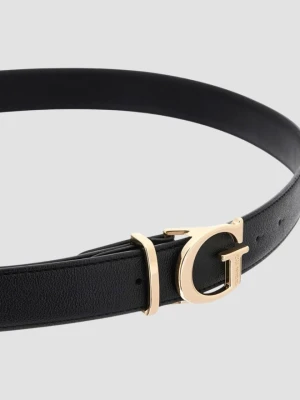 GUESS Czarny damski pasek Bianca H30, Rozmiar L
