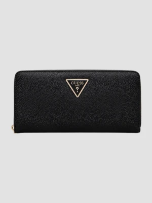 GUESS Czarny damski portfel Laurel Slg