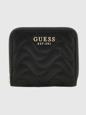 GUESS Czarny mały portfel damski Melisandra