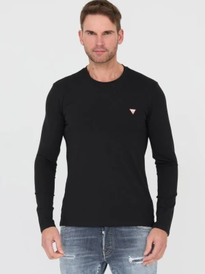 GUESS Czarny męski longsleeve Core Tee, Rozmiar L