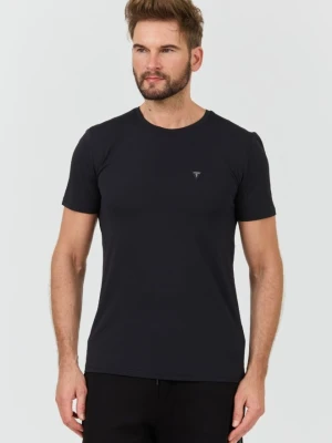 GUESS Czarny męski t-shirt New Tech Str T, Rozmiar XXL