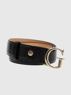 GUESS Czarny pasek damski Aldina, Rozmiar XS