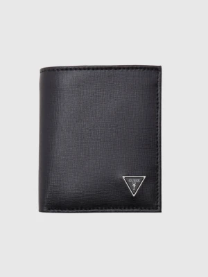 GUESS Czarny portfel męski Milano Bifold