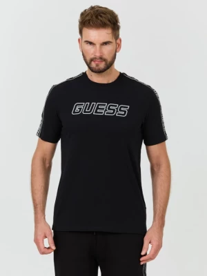 GUESS Czarny t-shirt Arlo Cn