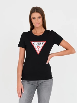GUESS Czarny t-shirt Original Tee