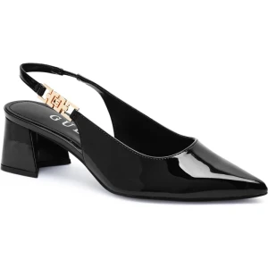 Guess Czółenka na słupku ZABELA | z dodatkiem skóry