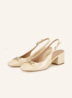 Guess Czółenka Z Odkrytą Piętą Calide beige