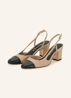 Guess Czółenka Z Odkrytą Piętą Loisa beige