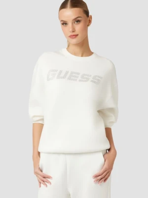 Zdjęcie produktu GUESS Damska bluza w kolorze ecru Cecilia, Rozmiar S